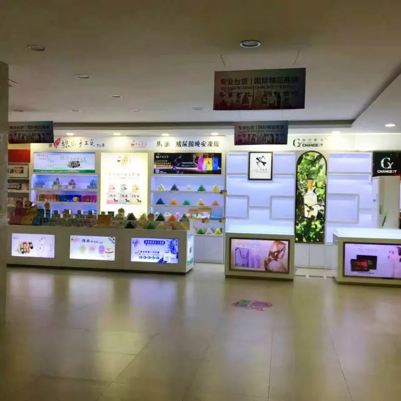 Vitrina de cosméticos