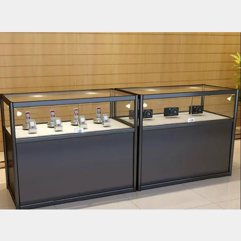 Gabinete de exhibición de cuidado de la piel de hierro